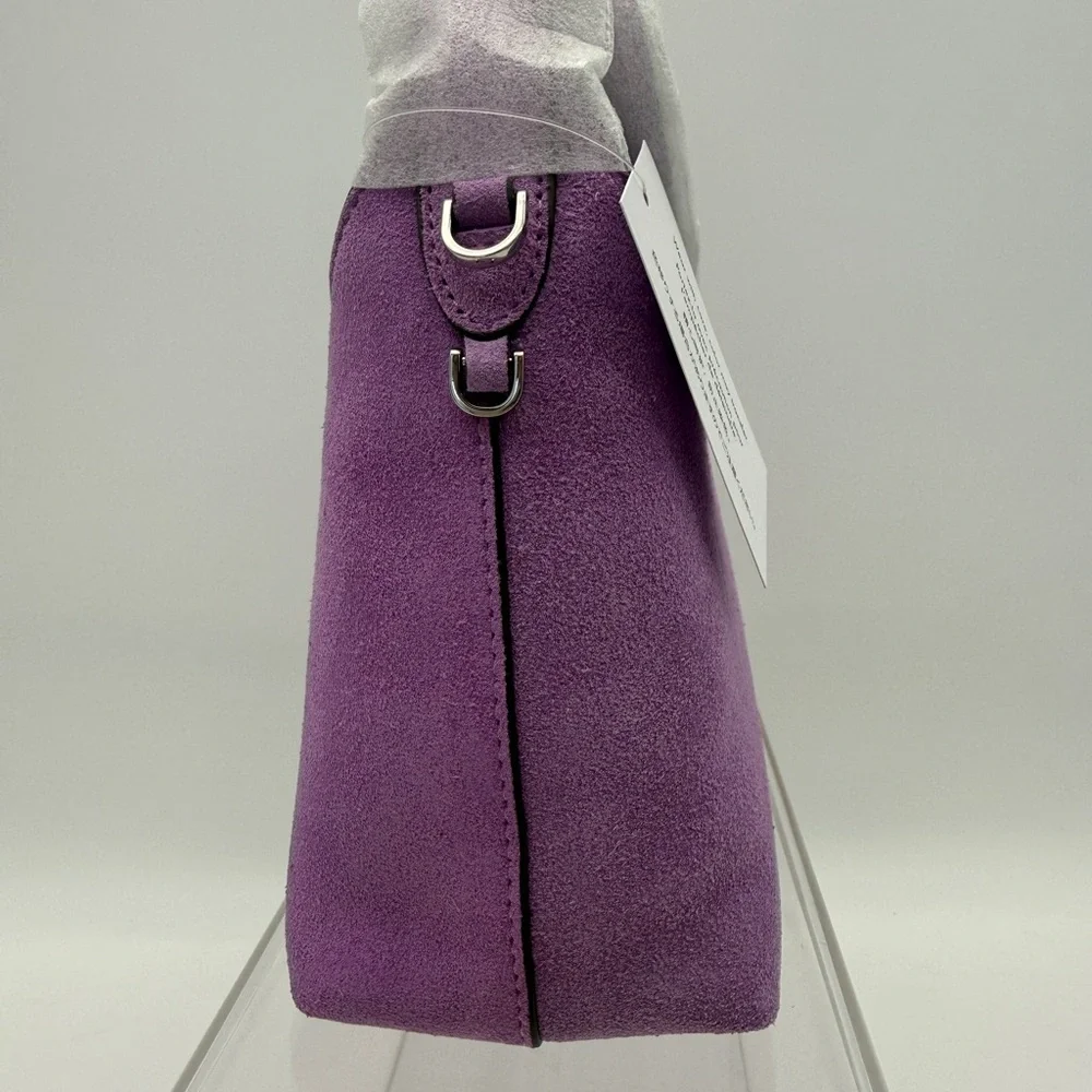 Kate Spade 454 Suede Mini Crossbody Wisteria Purple